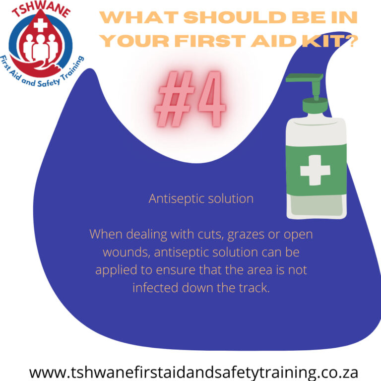 First Aid Kit - First Aid Courses Gauteng - Tshwane First Aid and Safety Training